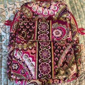Vera Bradley Backpack - Pink/Purple Print